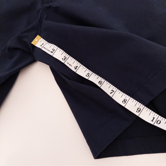 J. Crew Navy Blue Flat Front Stretch Chino Short - Picture 6 of 6